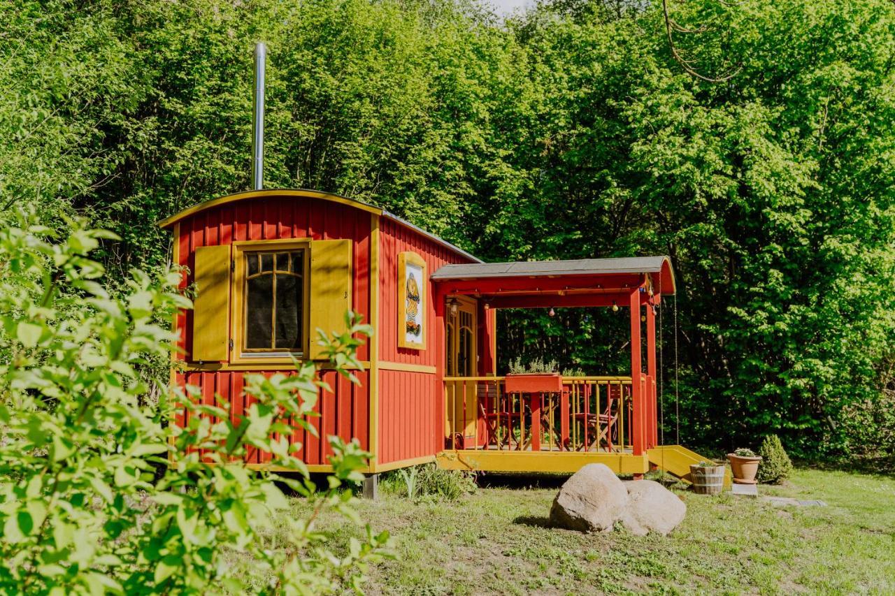 Landhaus Goldene Gans Gross Pankow  エクステリア 写真