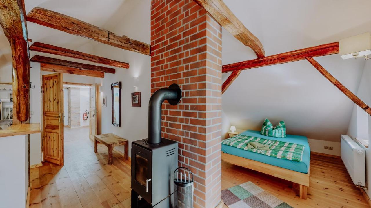 Landhaus Goldene Gans Gross Pankow  エクステリア 写真