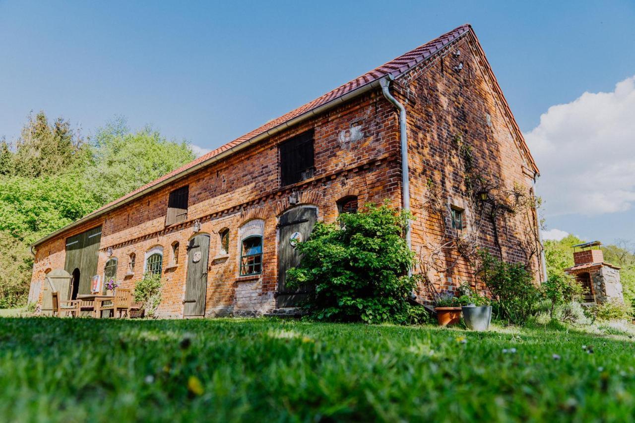 Landhaus Goldene Gans Gross Pankow  エクステリア 写真