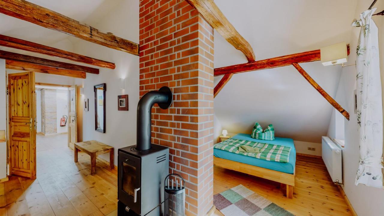 Landhaus Goldene Gans Gross Pankow  エクステリア 写真