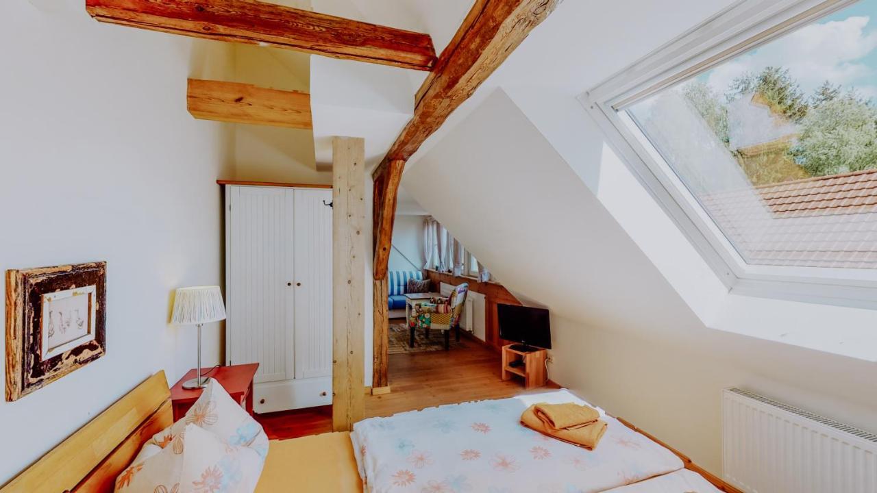 Landhaus Goldene Gans Gross Pankow  エクステリア 写真