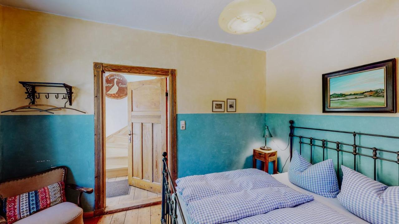Landhaus Goldene Gans Gross Pankow  エクステリア 写真